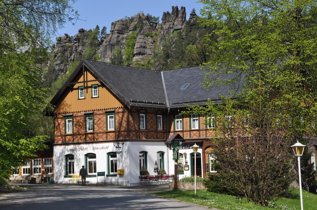 Hotel Gondelfahrt Kurort Jonsdorf Exteriér fotografie